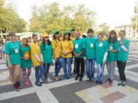Утренняя зарядка "Бодрое утро, Крымск" в которой наши студенты принимают активное участие